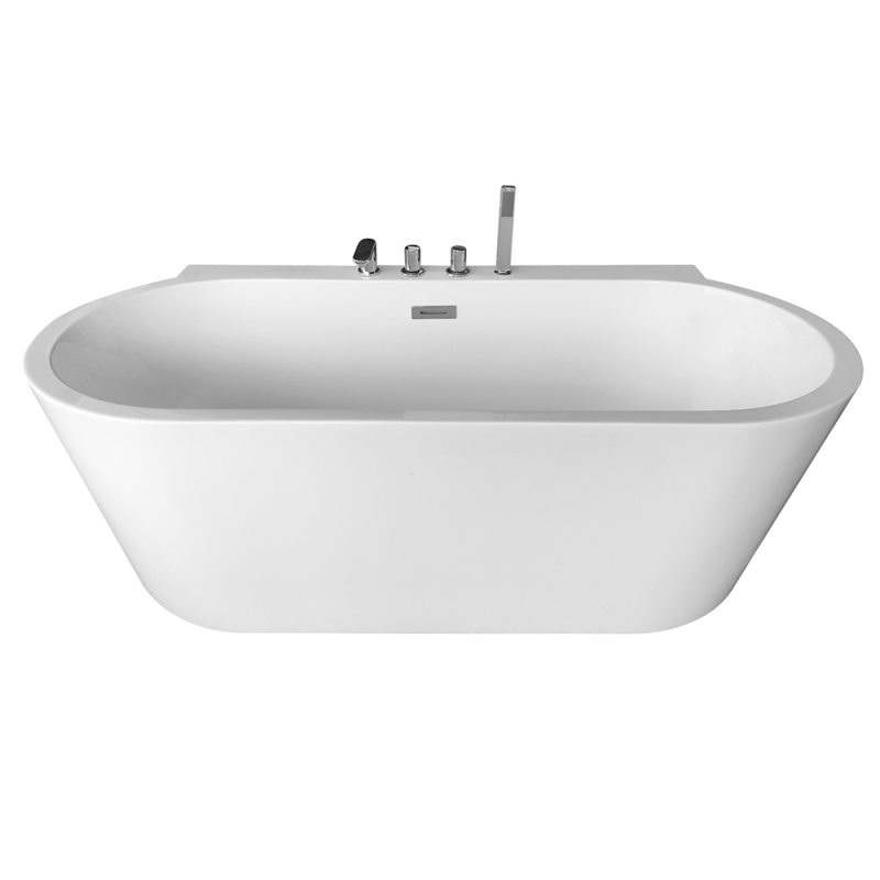 Vonia AMO-1014D Balta su chromo maišytuvu 170x80cm