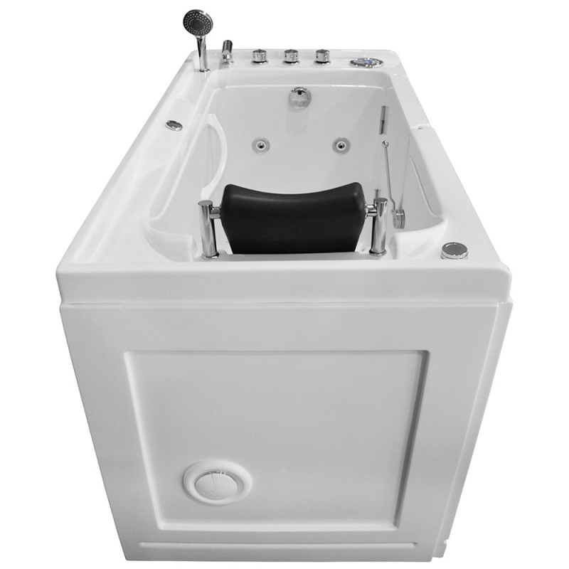 Vonia neįgaliesiems kairinė versija 146X76X85 cm AMO-0301