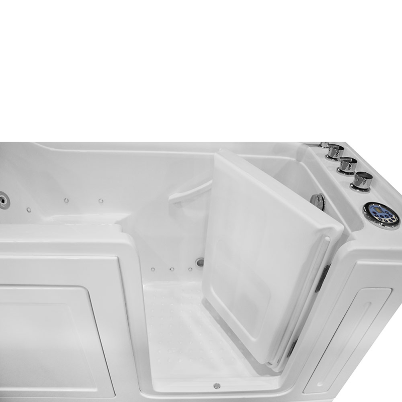 Vonia neįgaliesiems kairinė versija 146X76X85 cm AMO-0301