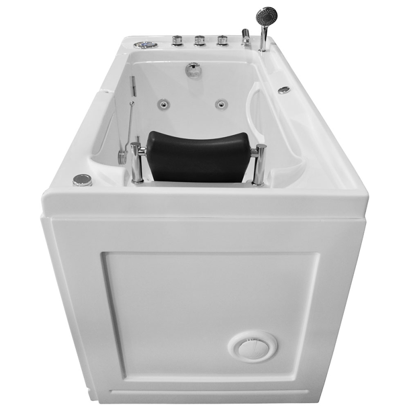 Vonia neįgaliesiems dešinė versija 146X76X85 cm AMO-0301