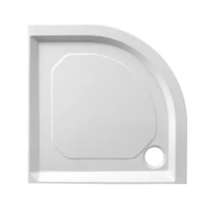 Kompozitinio akmens dušo padėklas SPN P-7043 80x80 cm. R=500