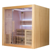 Sausa Pirtis AMO-SS2016H Su Krosnele 200x160x200cm Penkiavietė