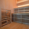 Sausa Pirtis AMO-SS2016H Su Krosnele 200x160x200cm Penkiavietė