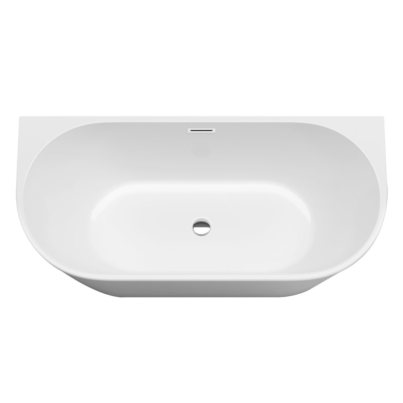 Laisvai stovinti prie sienos montuojama vonia AMO-1725-150 150x75x59 cm