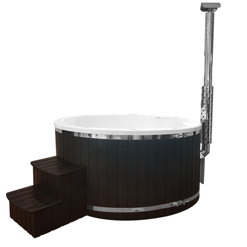 Sodo SPA vonia su hidromasažu BB-001 200x200x102 cm