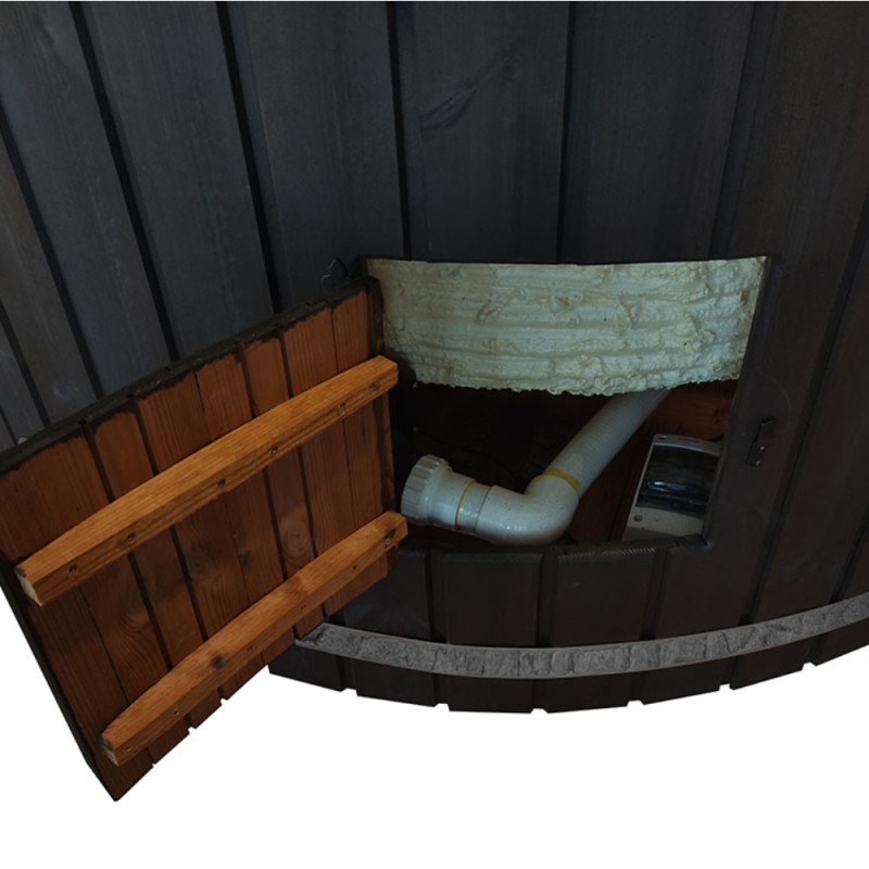 Sodo SPA vonia su hidromasažu BB-001 200x200x102 cm