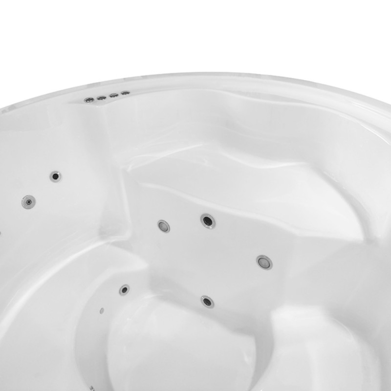 Sodo SPA vonia su hidromasažu BB-001 200x200x102 cm