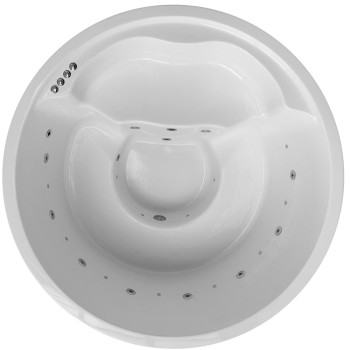 Sodo SPA vonia su hidromasažu BB-002 200x200x102 cm