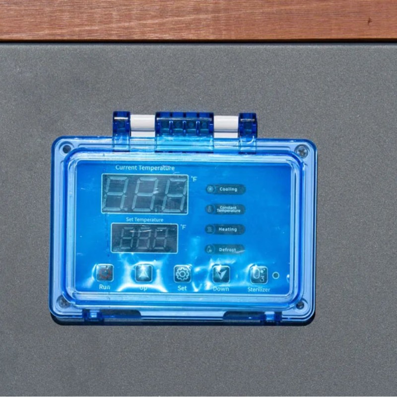 Panardinamoji vonia su aušintuvu AMO-IBT2000SS 210x73x87 cm