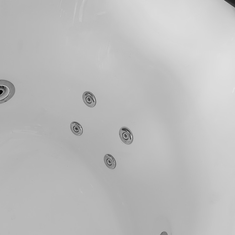 Masažinė Vonia AMO-0076 Vienvietė Kairė 170x85x59cm