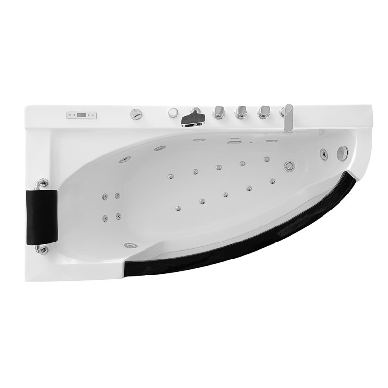 Masažinė Vonia AMO-0076 Vienvietė Kairė 170x85x59cm