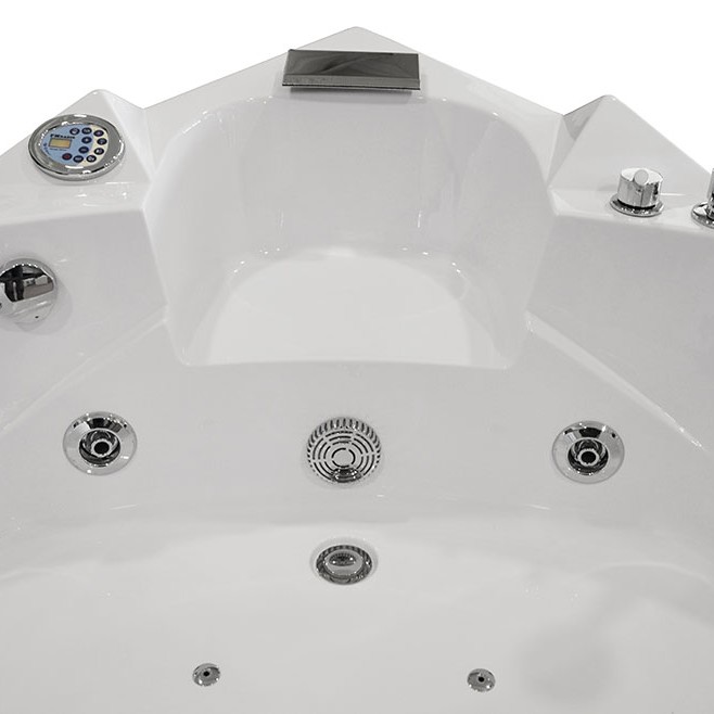 Masažinė Vonia AMO-0322 Dvivietė 135x135x63cm