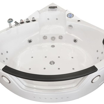 Masažinė Vonia AMO-10632 XL Turbo+ Balta 157x157 cm.