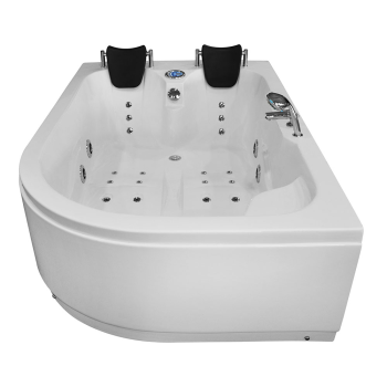 Masažinė Vonia AMO-1631 Turbo Kairė 180x120 cm.