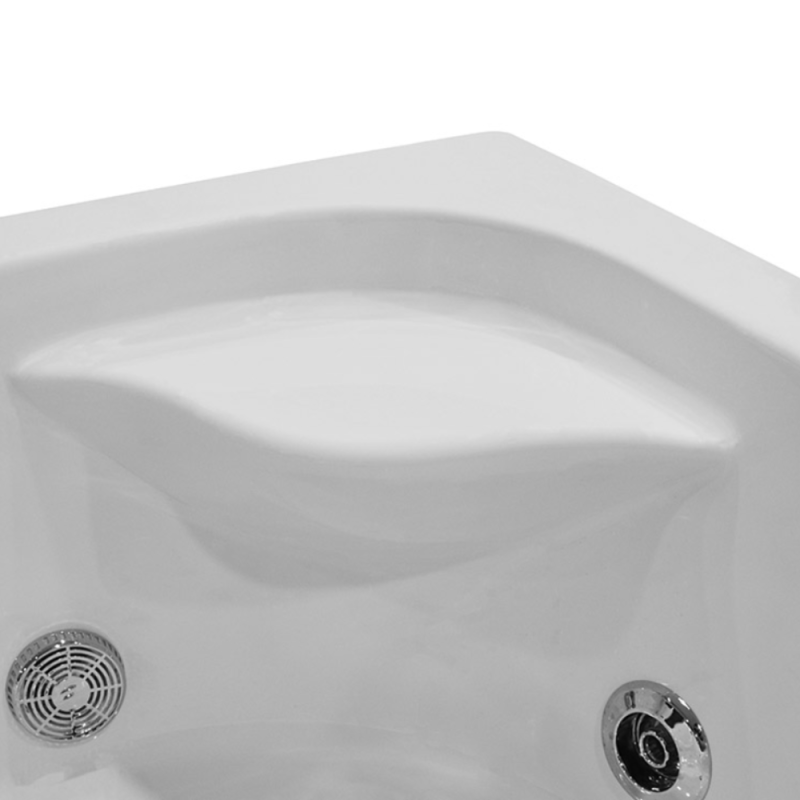 Masažinė Vonia AMO-1631 Turbo+ Kairė 180x120 cm.