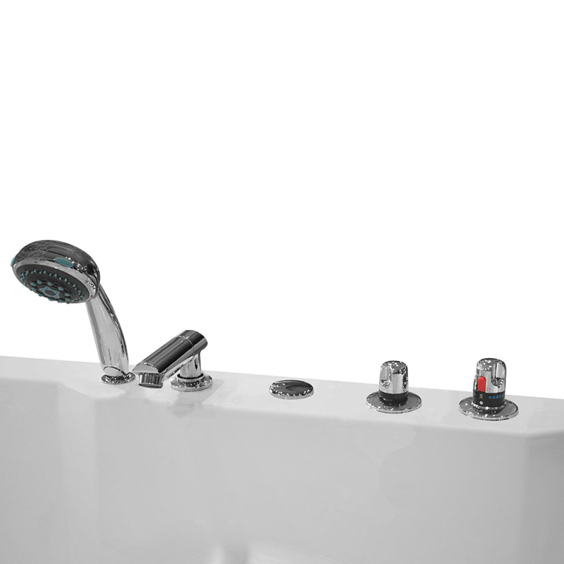 Masažinė Vonia AMO-1631 Turbo+ Dešinė 180x120 cm.