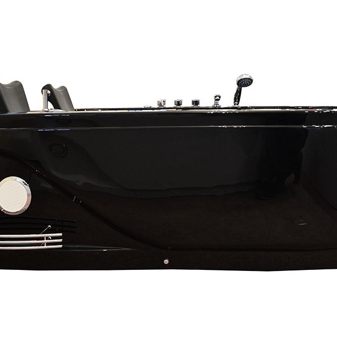 Masažinė Vonia AMO-1631B Kairė Dvivietė 180x120x54 cm.