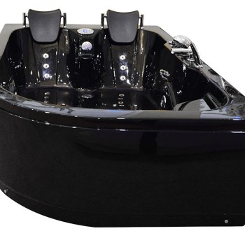 Masažinė Vonia AMO-1631B Kairė Dvivietė 180x120x54 cm.