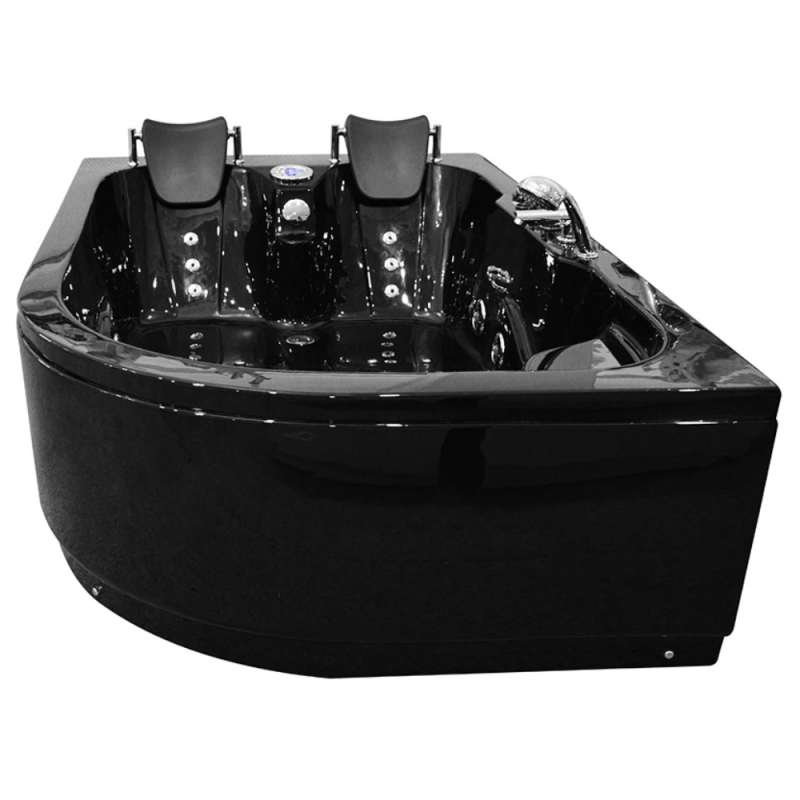 Masažinė Vonia AMO-1631B Turbo Kairė Dvivietė 180x120x54 cm.