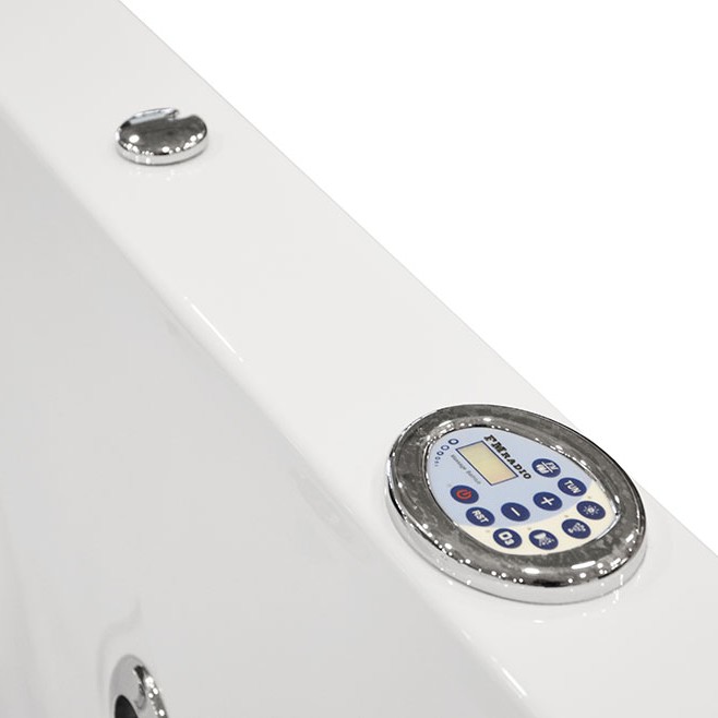 Masažinė Vonia AMO-1658 Dvivietė 183x91 cm.