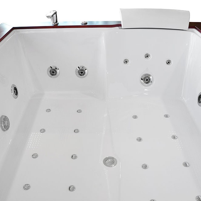 Masažinė Vonia AMO-1666 Dvivietė 180x150 cm.