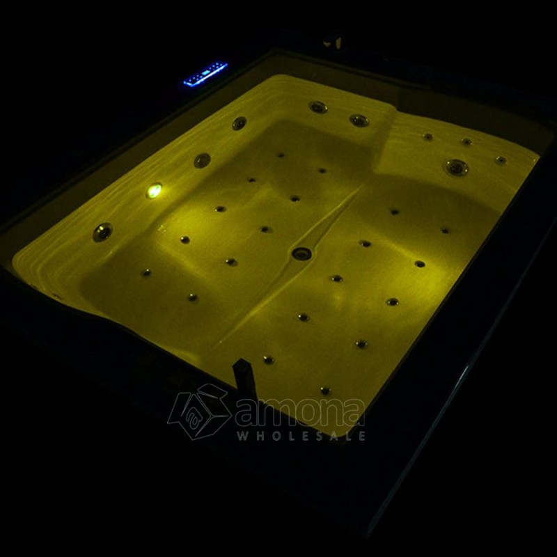 Masažinė Vonia AMO-1666 Dvivietė 180x150 cm.