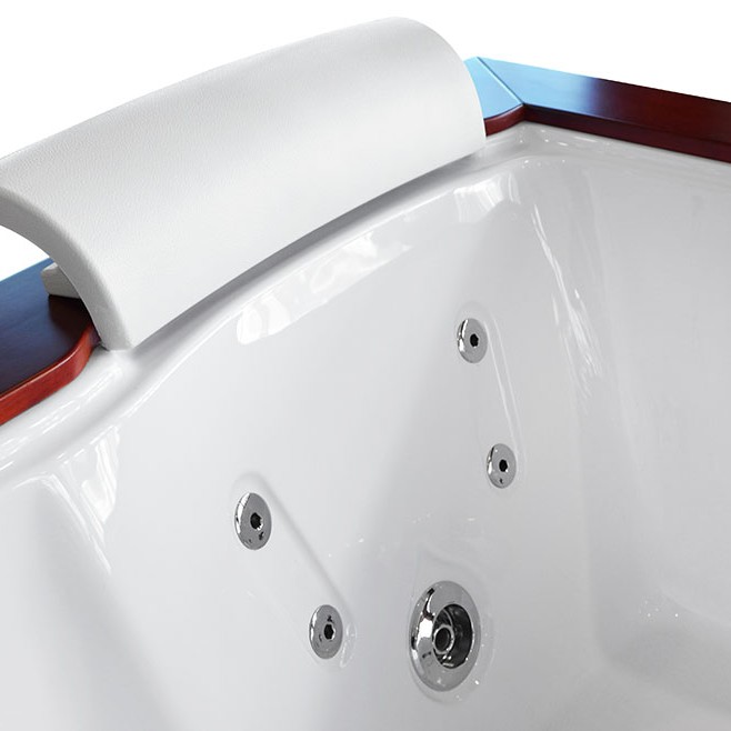 Masažinė Vonia AMO-1666 Dvivietė 180x150 cm.