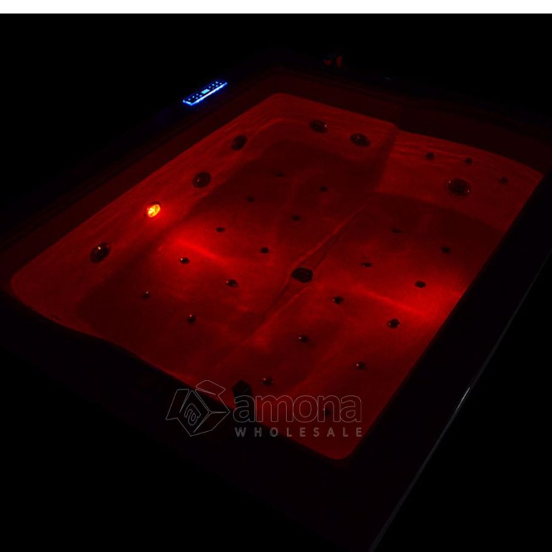 Masažinė Vonia AMO-1666 Dvivietė 180x150 cm.