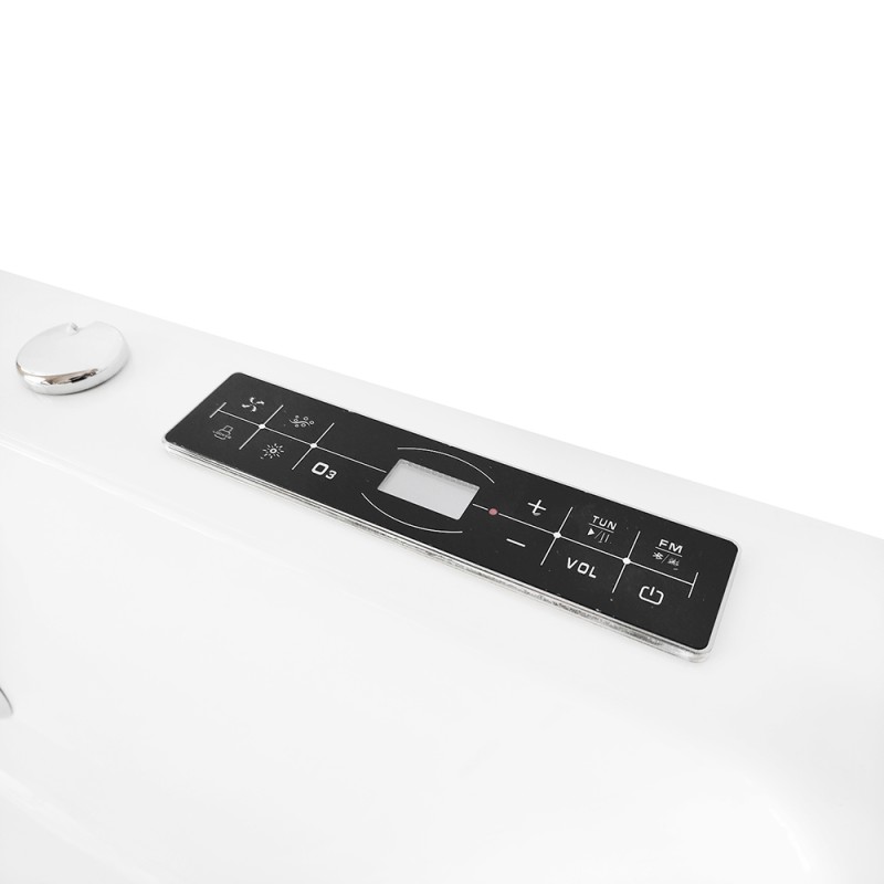 Masažinė Vonia AMO-1684 Kairė 170x85 cm