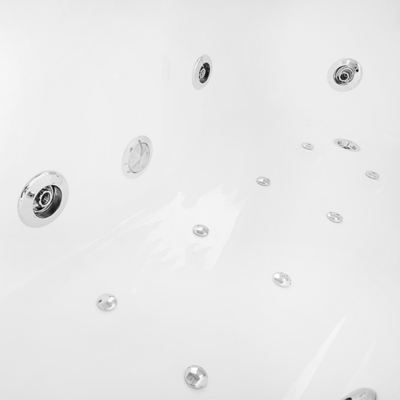 Masažinė Vonia AMO-1684 Kairė 170x85 cm