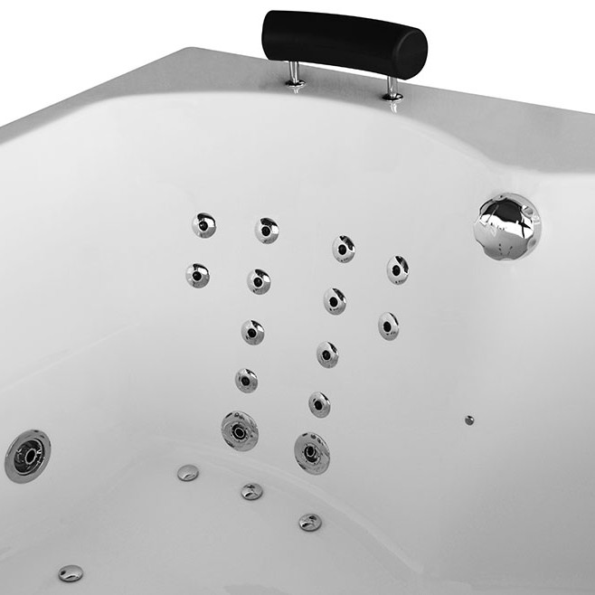 Masažinė Vonia AMUE-0031A 140x140cm. Dvivietė