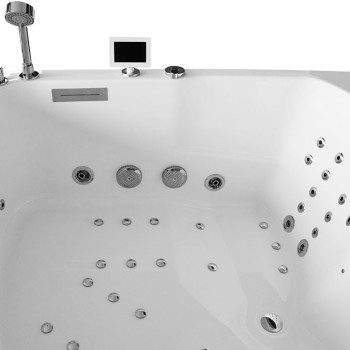 Masažinė Vonia AMUE-0032A Dešinė Dvivietė 150x150 cm.