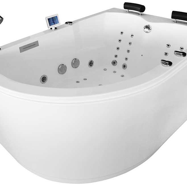 Masažinė Vonia AMUE-004AR 170x120 cm. Dvivietė