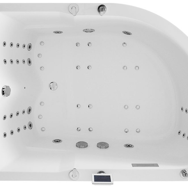 Masažinė Vonia AMUE-004AR 170x120 cm. Dvivietė