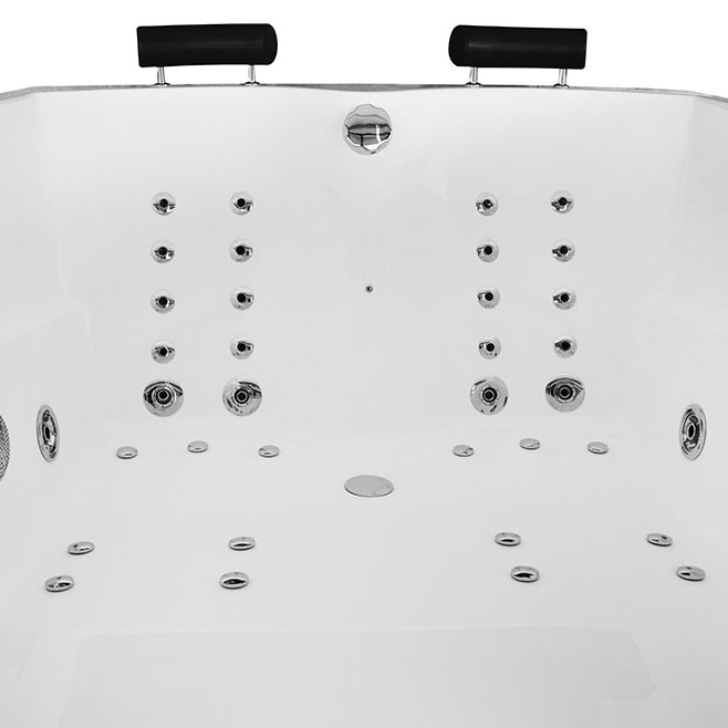 Masažinė Vonia AMUE-004AR 170x120 cm. Dvivietė