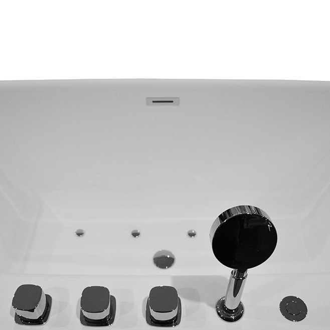 Masažinė Vonia AMUE-1702 Su Oro Masažu 170x87x61cm