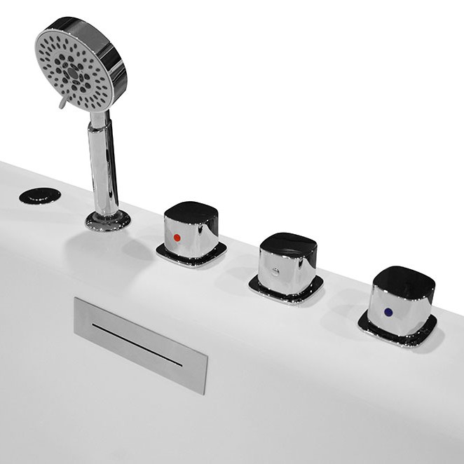 Masažinė Vonia AMUE-1702 Su Oro Masažu 170x87x61cm