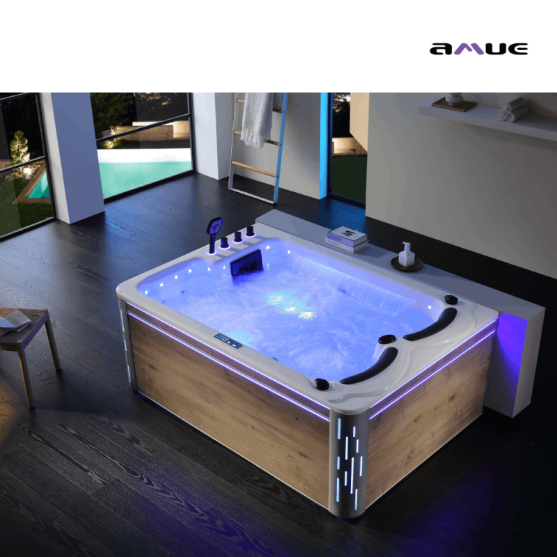 Masažinė Vonia AMUE Avigator 2 Pro, Dvivietė, 190x130X72 cm