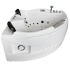 Masažinė Vonia AMUS-1086 Kairė Dvivietė 152x152 cm.