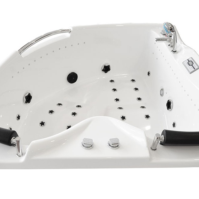 Masažinė Vonia AMUS-1086 Dešinė Dvivietė 152x152 cm.