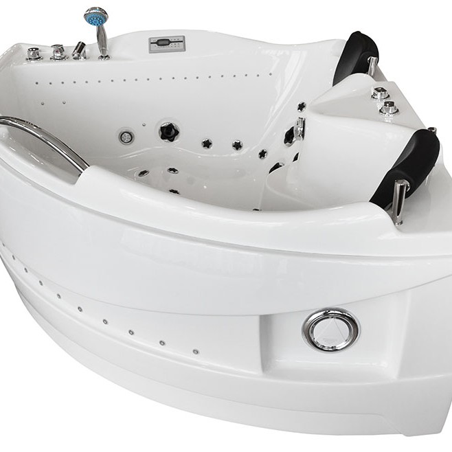 Masažinė Vonia AMUS-1086 Dešinė Dvivietė 152x152 cm.