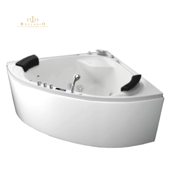 Masažinė Vonia su Vandens ir Oro masažu Bellagio Luxury Delizia, 160x160 cm