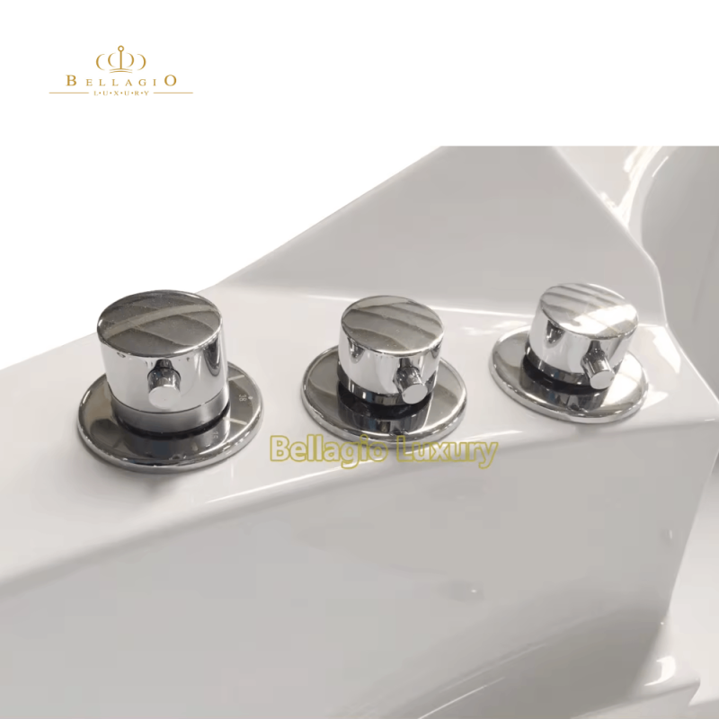 Masažinė Vonia su Vandens ir Oro masažu Bellagio Luxury Delizia, 160x160 cm