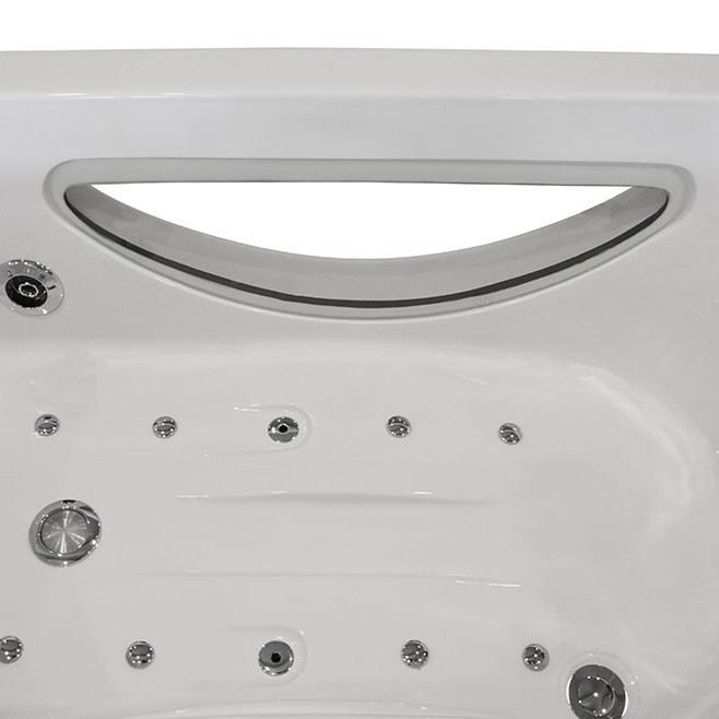 Masažinė Vonia AMO-1633 168x86 cm.