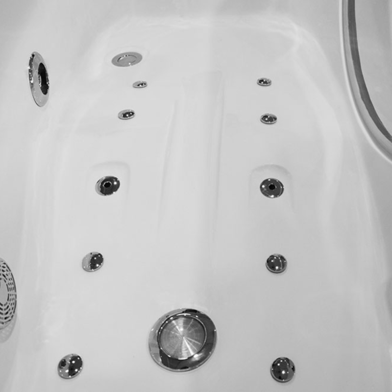 Masažinė Vonia AMO-1634 TURBO 170x87 cm.