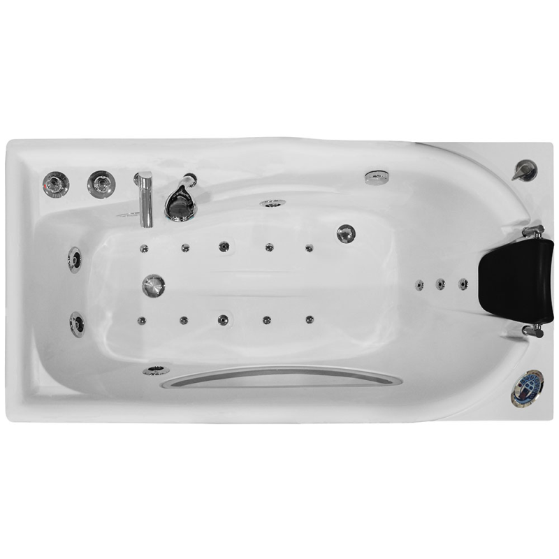 Masažinė Vonia AMO-1634 TURBO 170x87 cm.