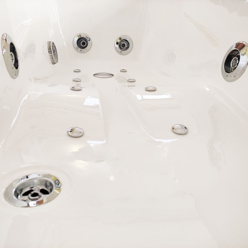 Masažinė Vonia AMO-1634B TURBO+ 170x87 cm.