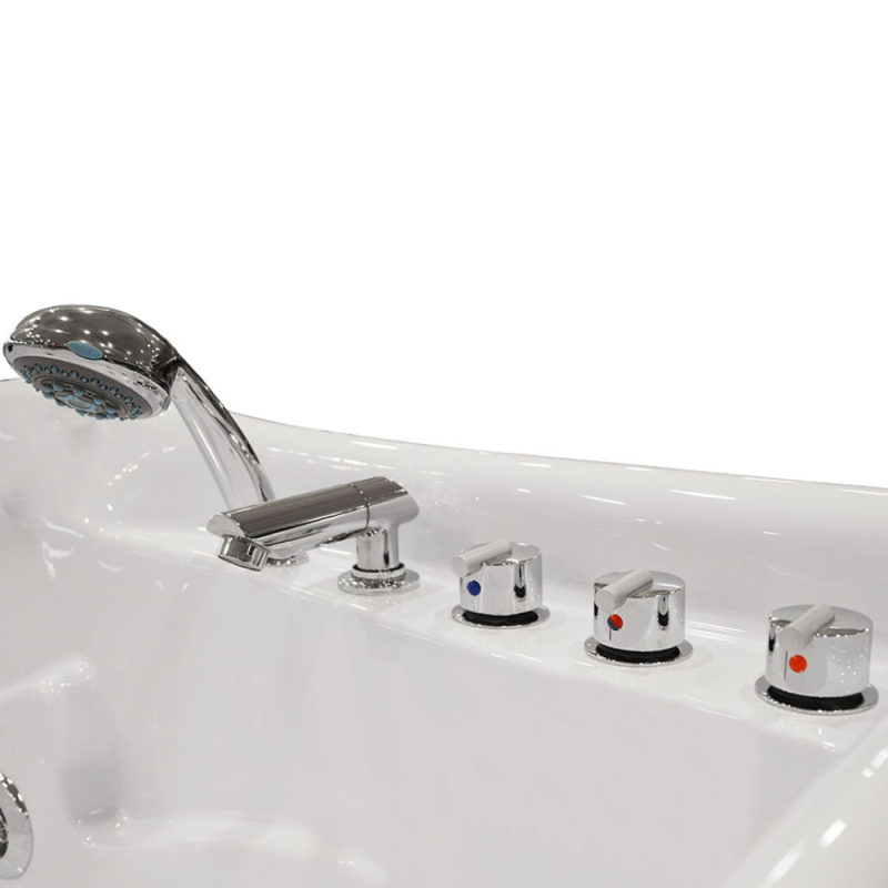 Masažinė Vonia AMO-1634B TURBO+ 170x87 cm.