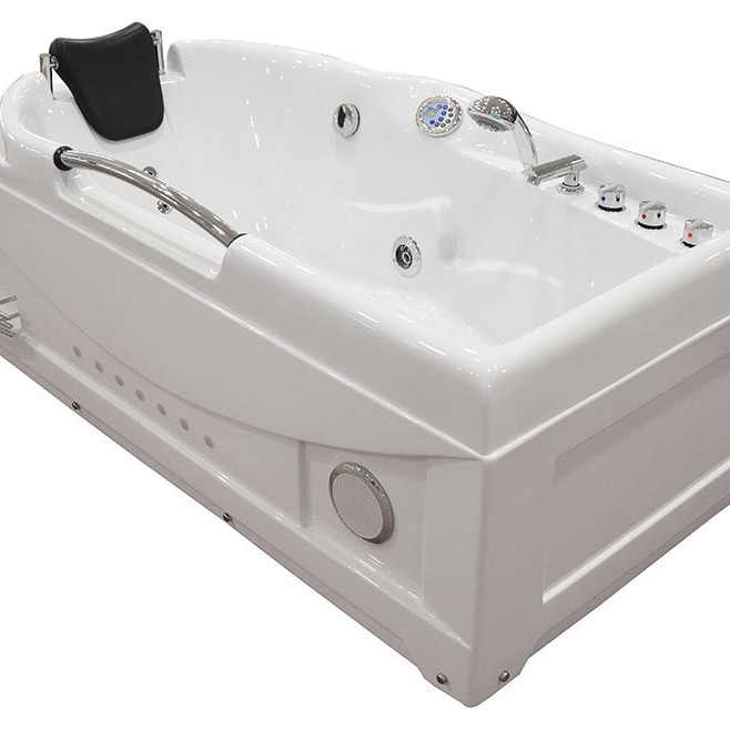 Masažinė Vonia AMO-1634B TURBO+ 170x87 cm.