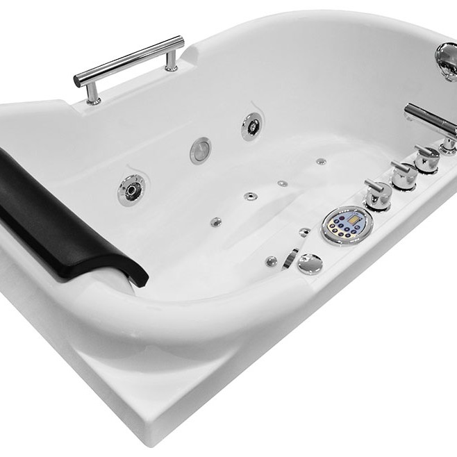 Masažinė Vonia AMO-1683 Dešinė 140x87 cm.